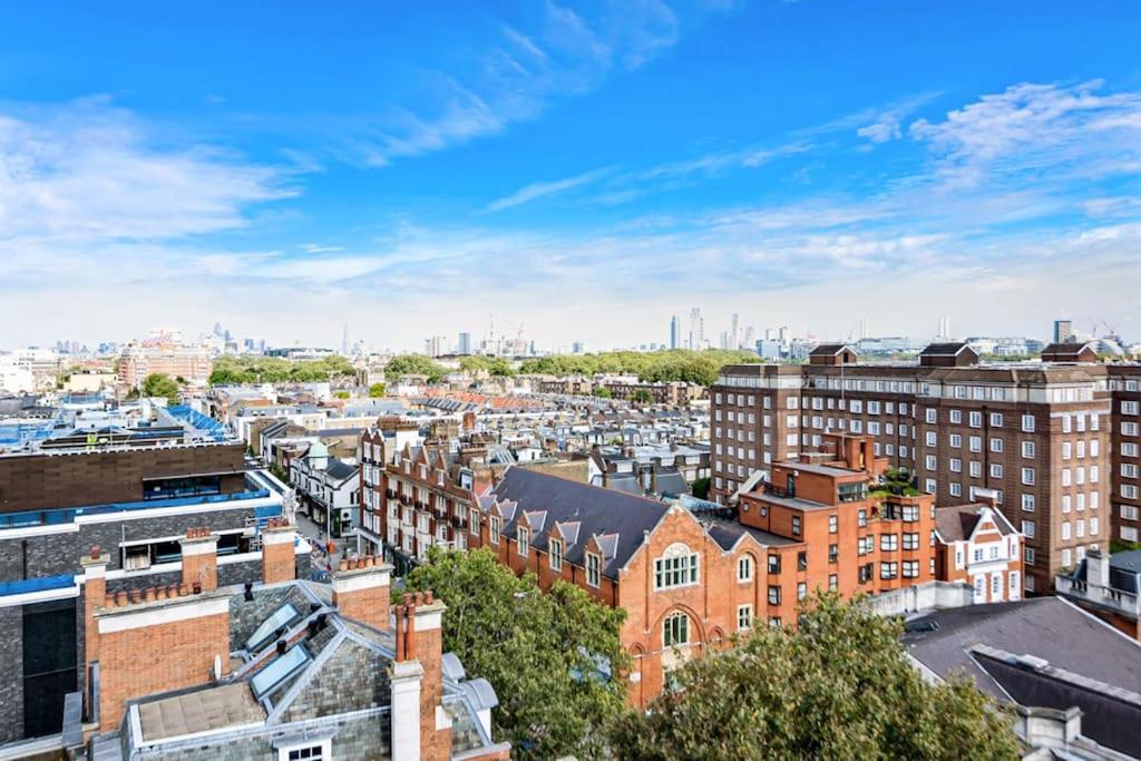 런던 Stunning Flat On King'S Road, Chelsea With Balcony 아파트 외부 사진